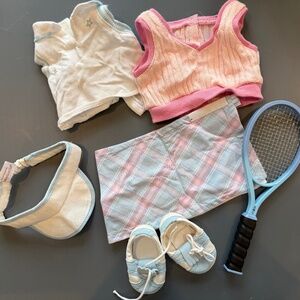 American Girl Doll Tennis outfit